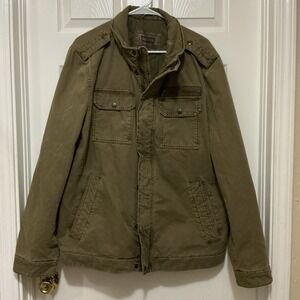 Levi's Men XL khaki Field Rugged Combat Jacket Outdoors Workwear Barn Brown
